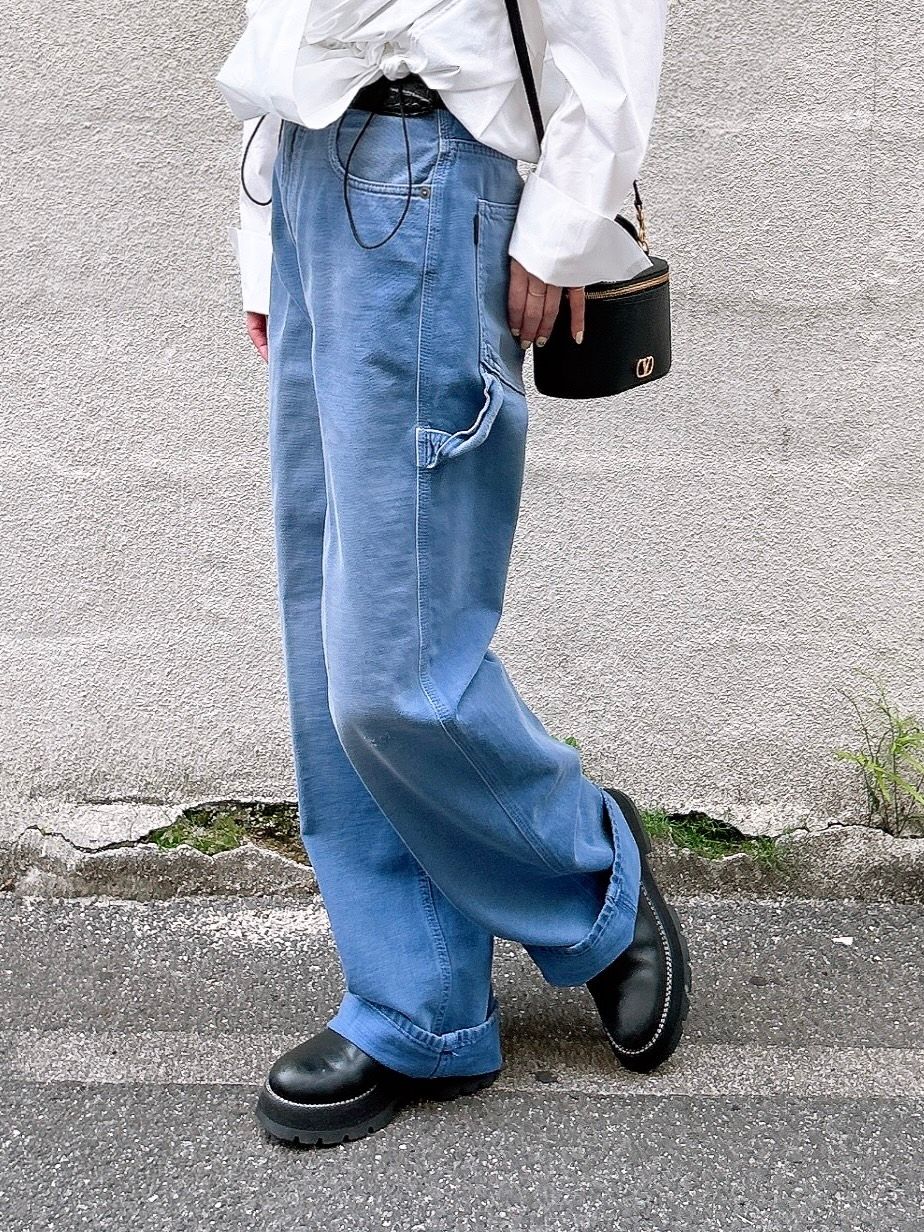 HAIKURE ストレートパンツ/ BLUE/ 2026SS NEW