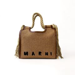 ロープハンドル付き MARCELサマーバッグ/ショッピングバッグ/ブラウン/ウィメンズ
