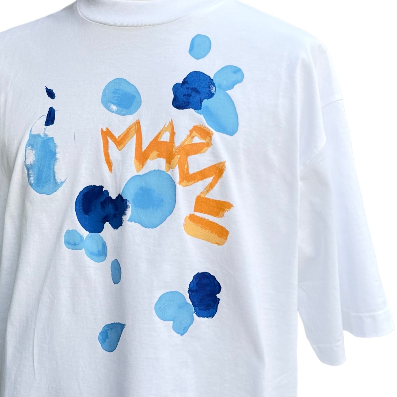 MARNI DRIPPING/プリント /オーガニックコットン製Tシャツ/ユニセックス/