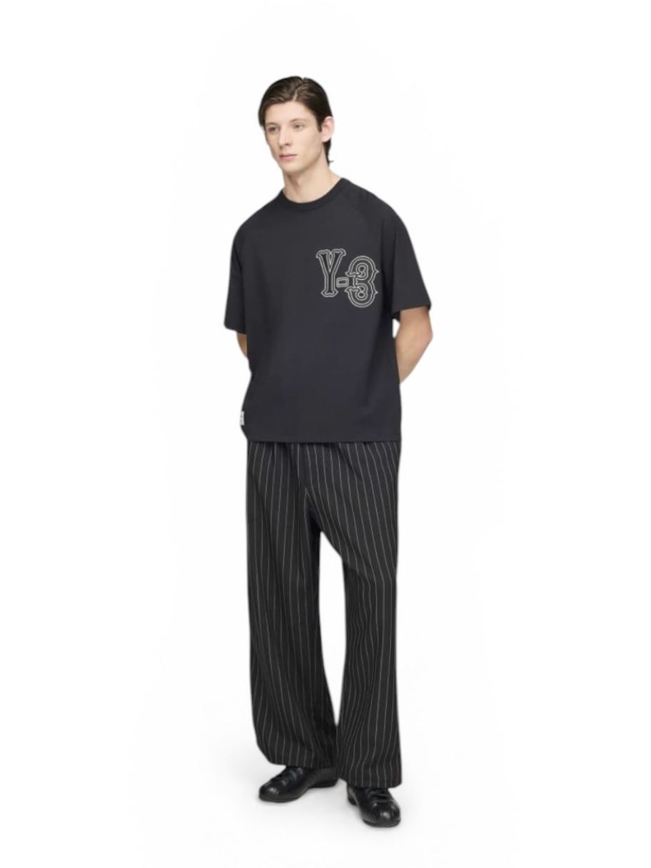 Y-3 ELITE 5 GFX SHORT SLEEVE TEE/ Y-3 エリート 5 グラフィック ショートスリーブ ティー/ BLACK/ 2026SS NEW