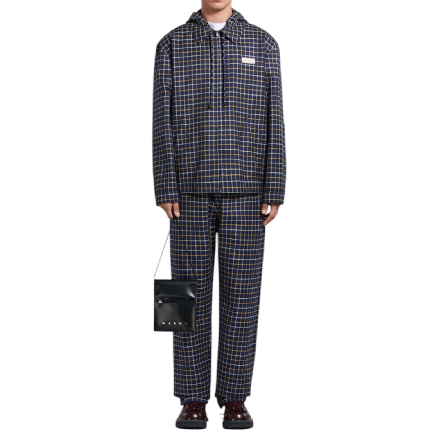シューレースストラップ付きポーチ / ブラック / 25SS new