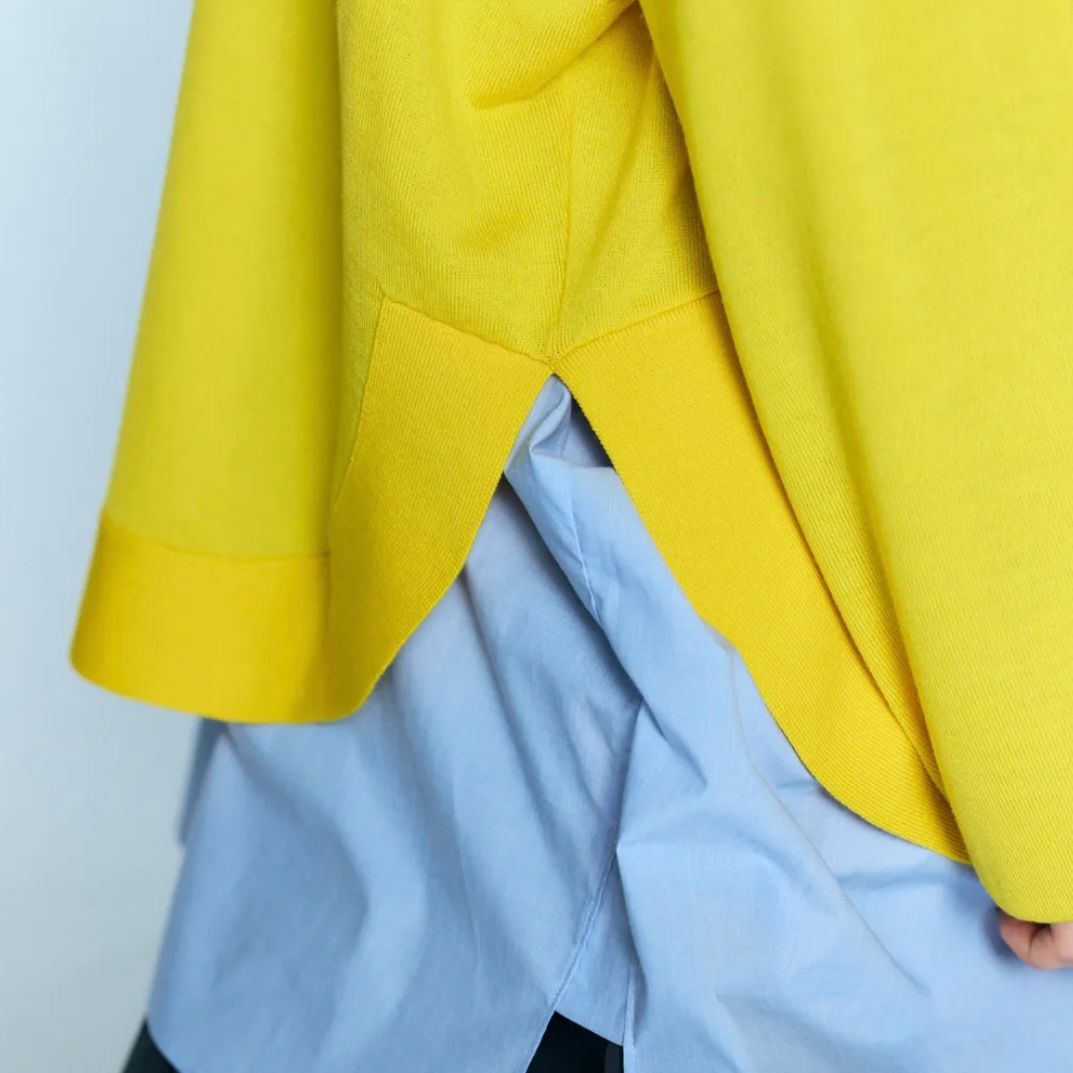 CIRCLE PULLOVER / ニット / イエロー / 2025AW new