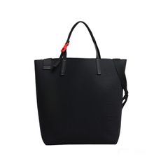 キャンバス製 Tribeca ショッパー、レイズド マルニロゴ / ブラック / 24AW NEW
