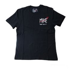 MIKE don't do it /ブラック/ ロゴ プリント /Tシャツ/メンズ 定番商品