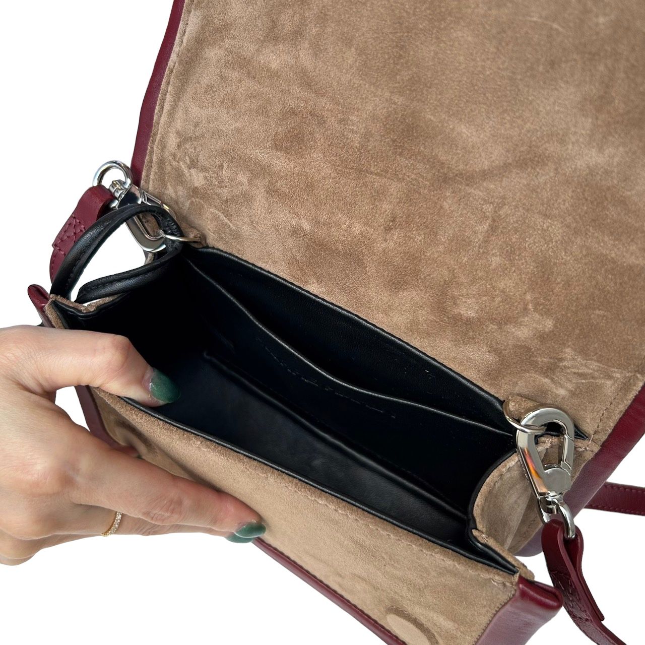 Alpha hand bag / ハンドバッグ / ショルダーバッグ / クラッチバッグ / レザー