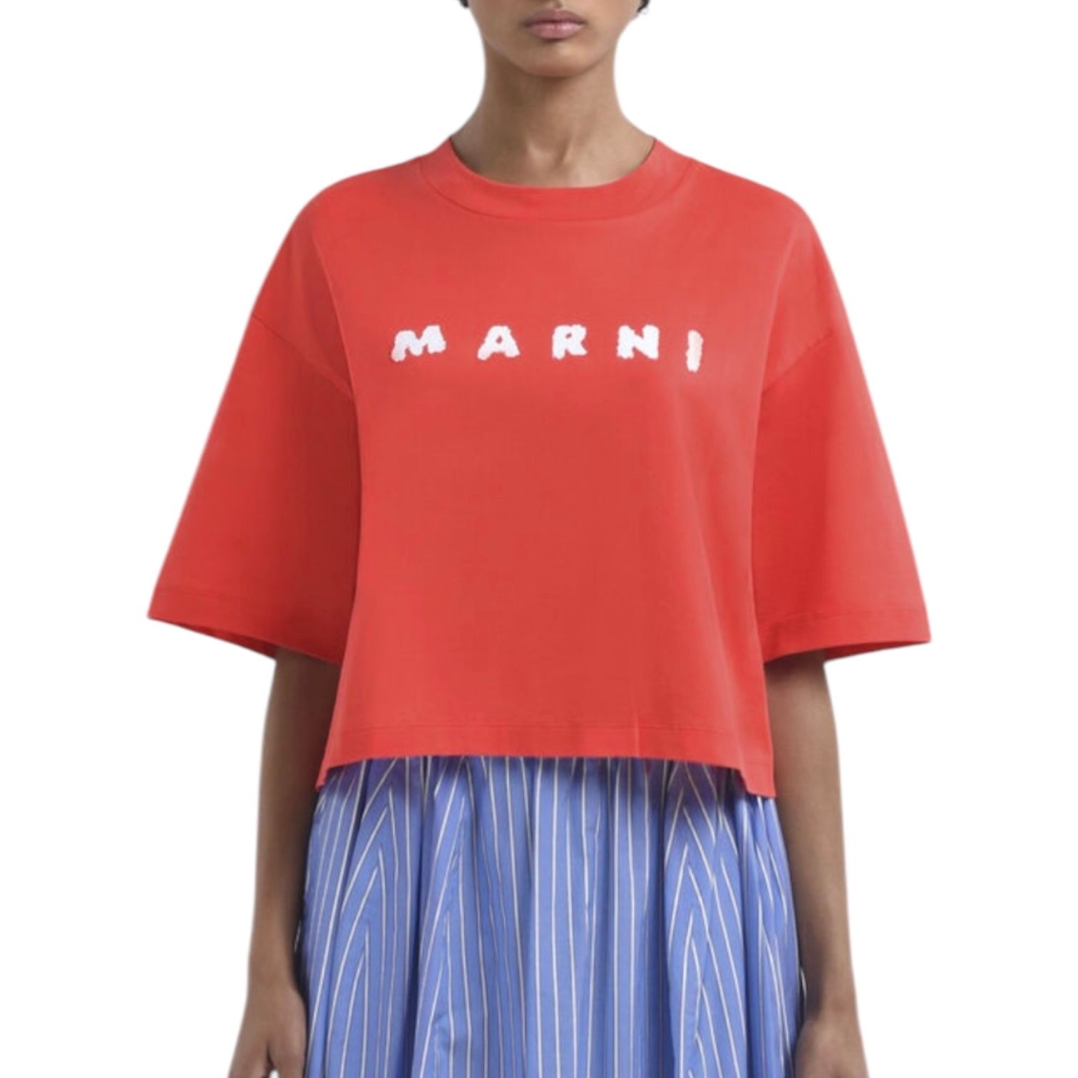 クロップドTシャツ / ボクシーTシャツ / レッド / 25SS new
