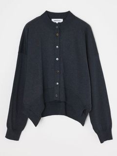 HIGH-NECK CARDIGAN / カーディガン / ダークグレー / 2026SS new