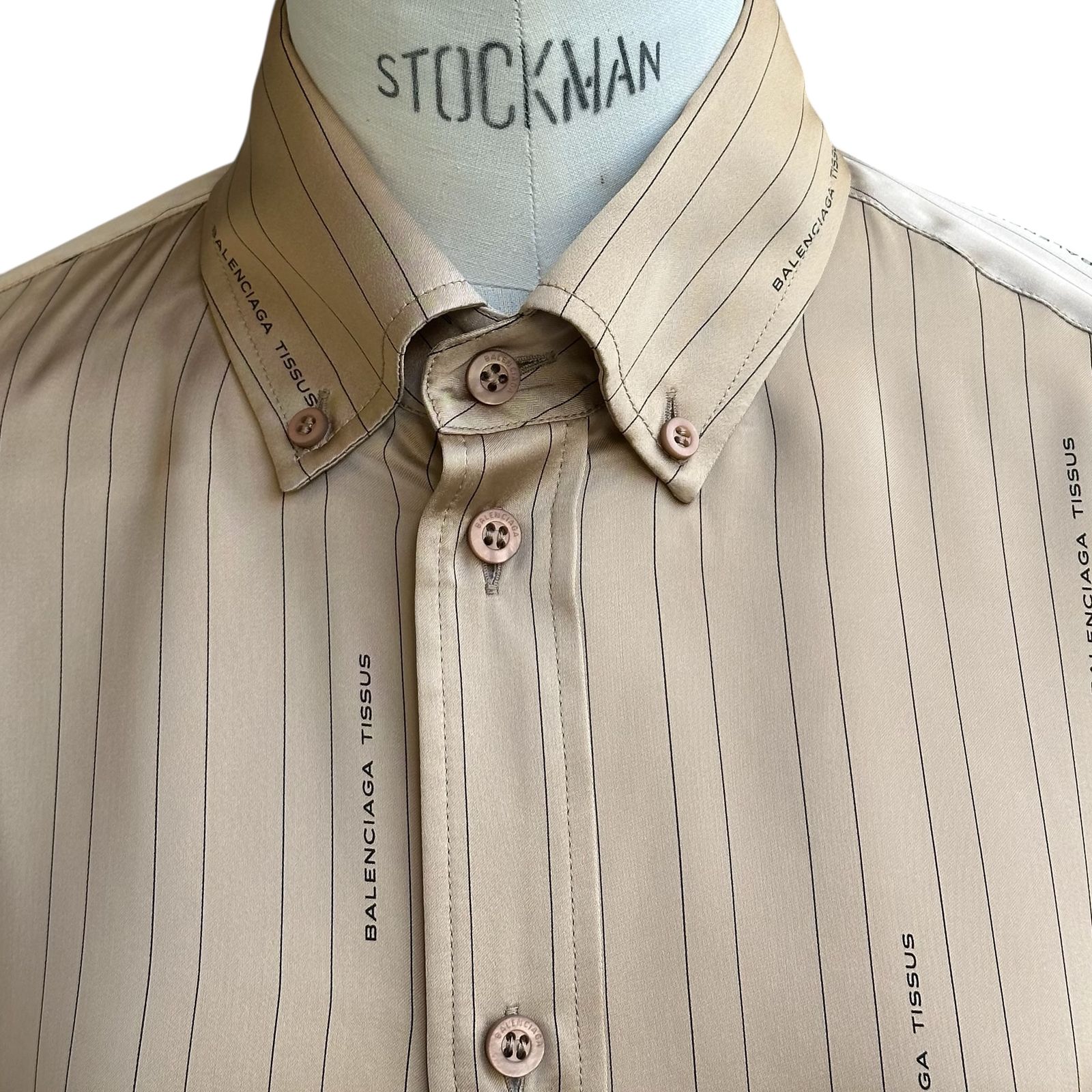 ストライプシャツ / キャメル / ウィメンズ / 2025aw