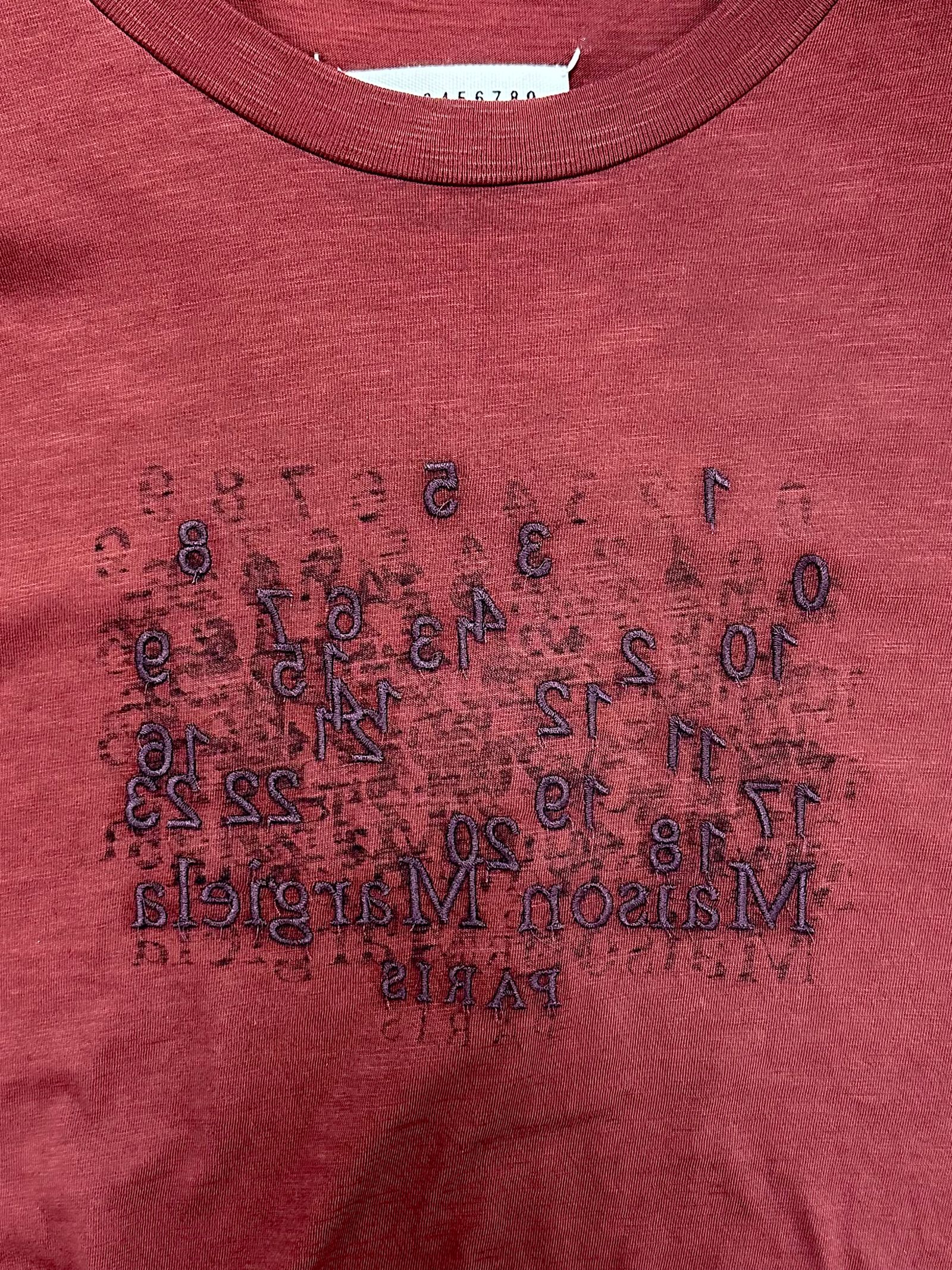 ナンバリング コットンTシャツ/ 2026SS NEW
