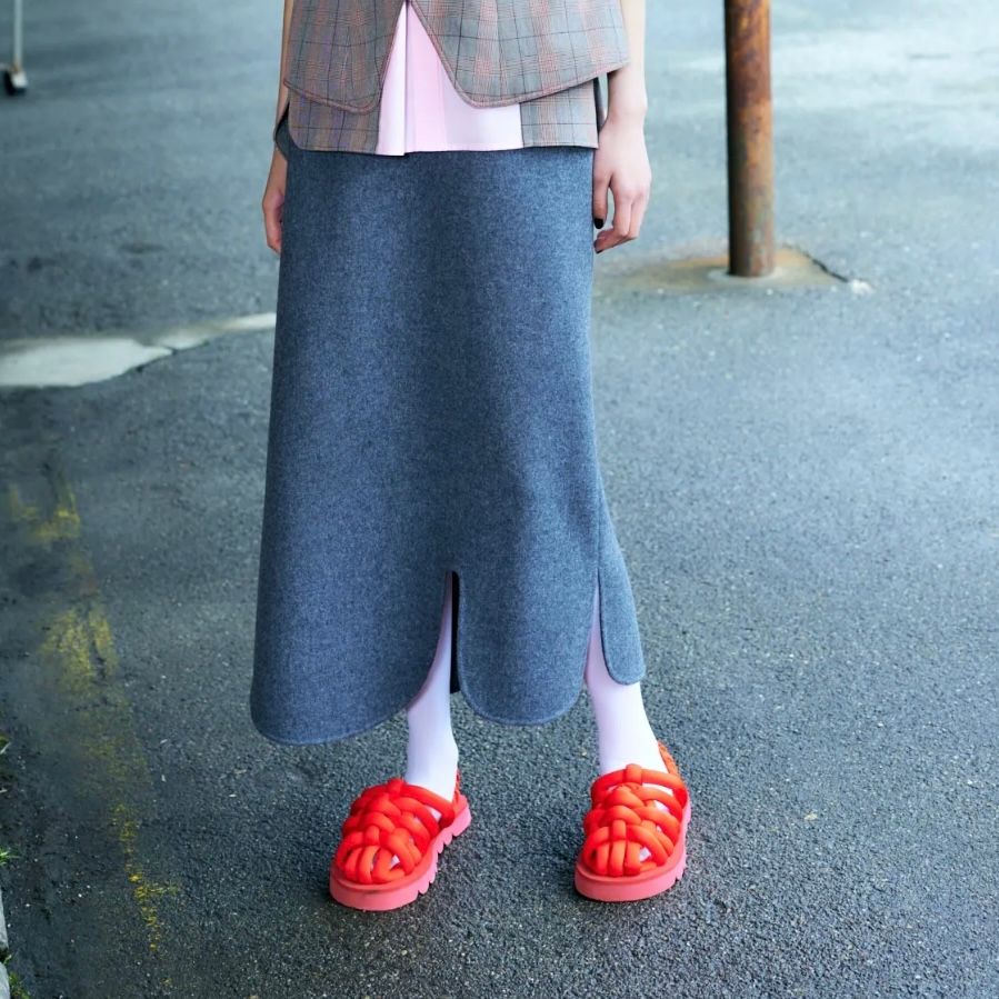 REVER-SKIRT / スカート / グレー / 24aw