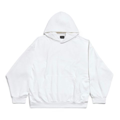 BALENCIAGA HAND-DRAWN HOODIE / パーカー / ホワイト / ピンク（バックプリント） / メンズ