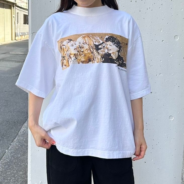 minori_coffee_painting @GALAXY-T-SHIRT / オリジナルTシャツ / ホワイト