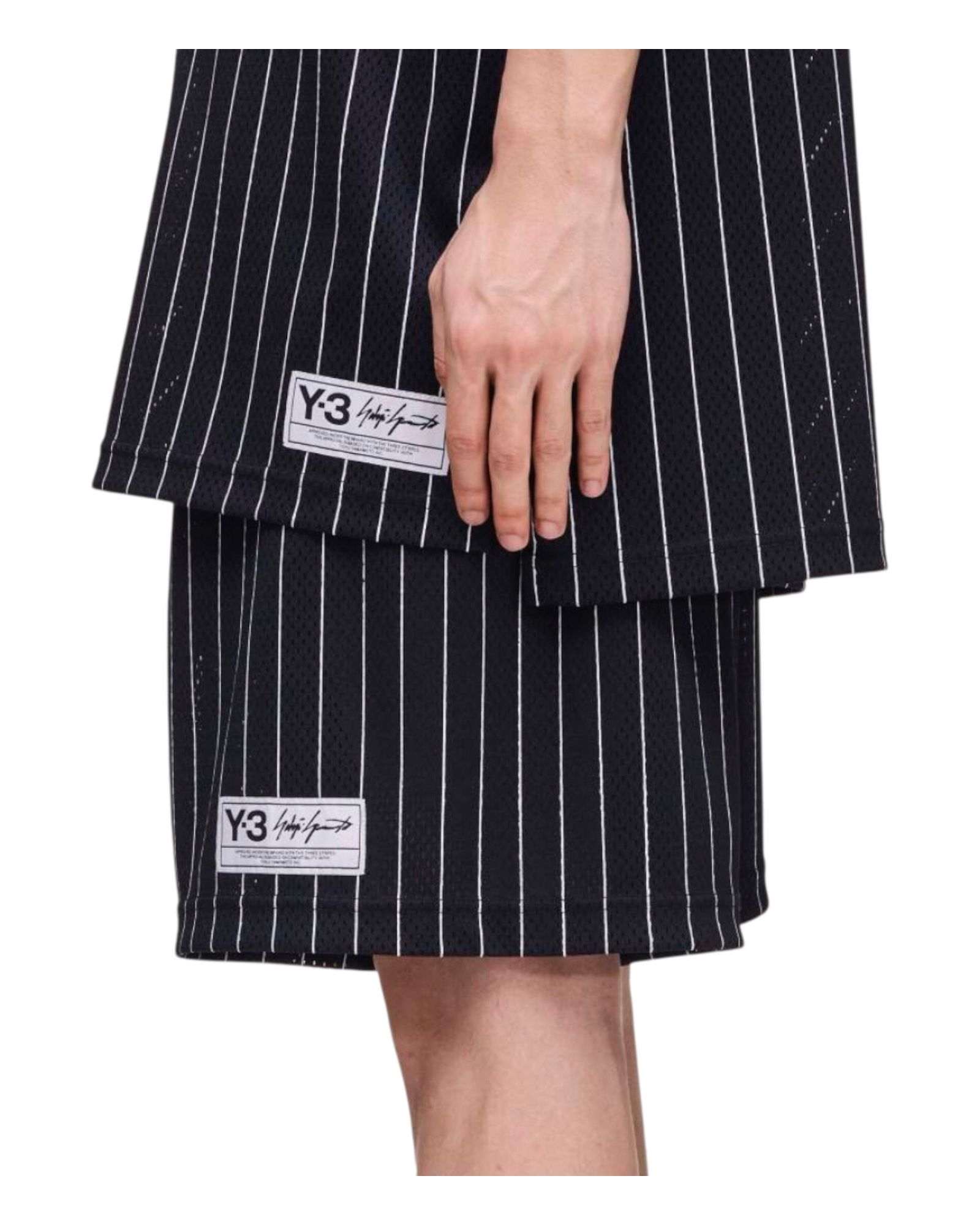 Y-3 MESH PINSTRIPE SHORTS/2026SS NEW