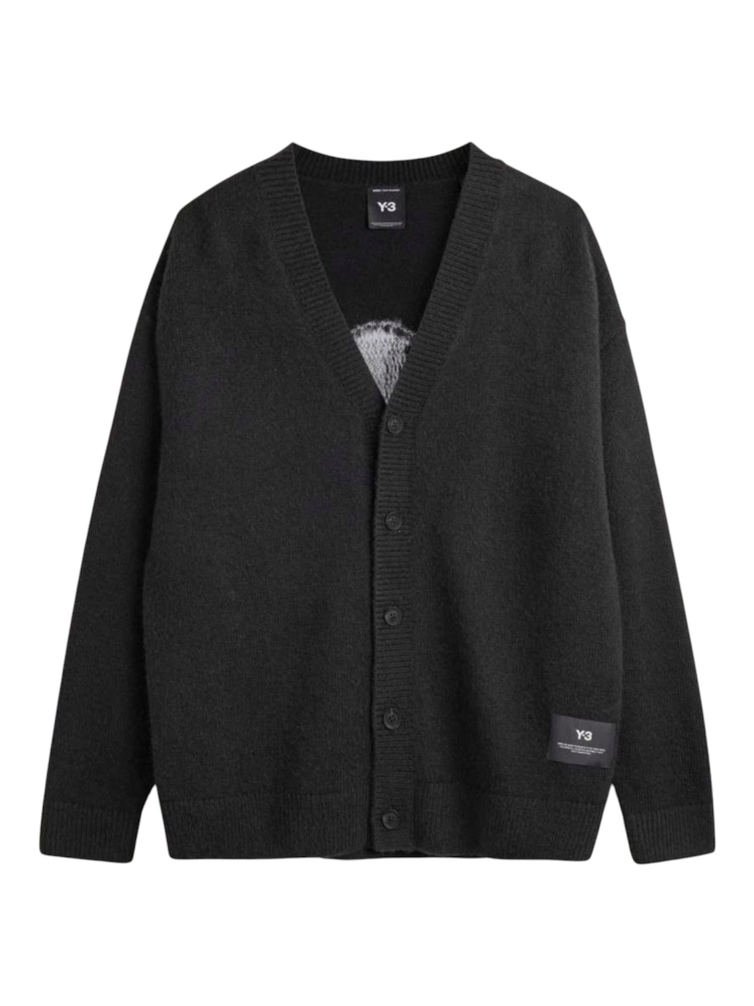 Y-3 CHITO GRAPHIC KNITTED CARDIGAN / 2026 AW / NEW