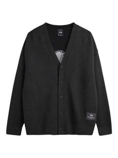 Y-3 CHITO GRAPHIC KNITTED CARDIGAN / 2026 AW / NEW