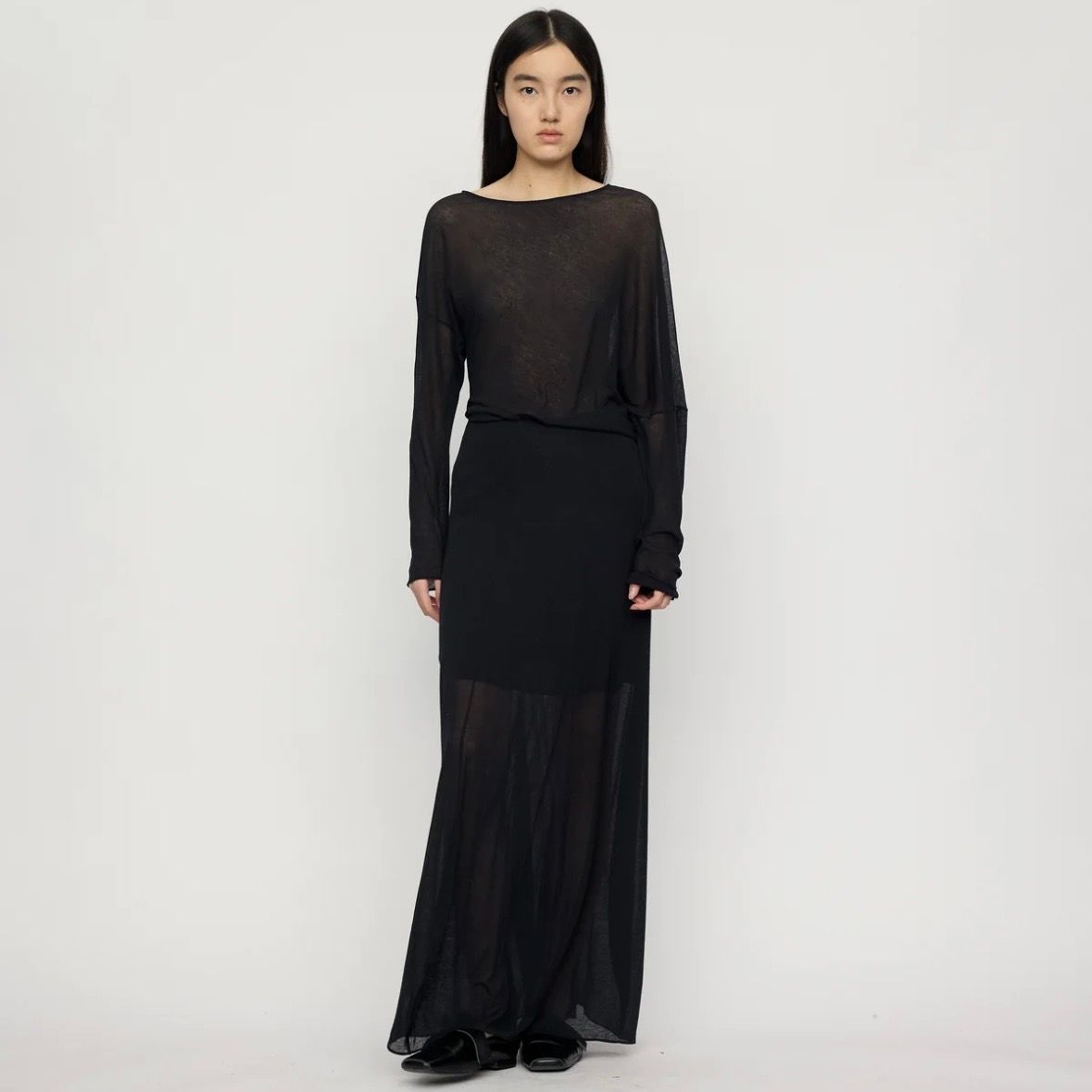 QUARTZ COCOON SKIRT/ 26AW