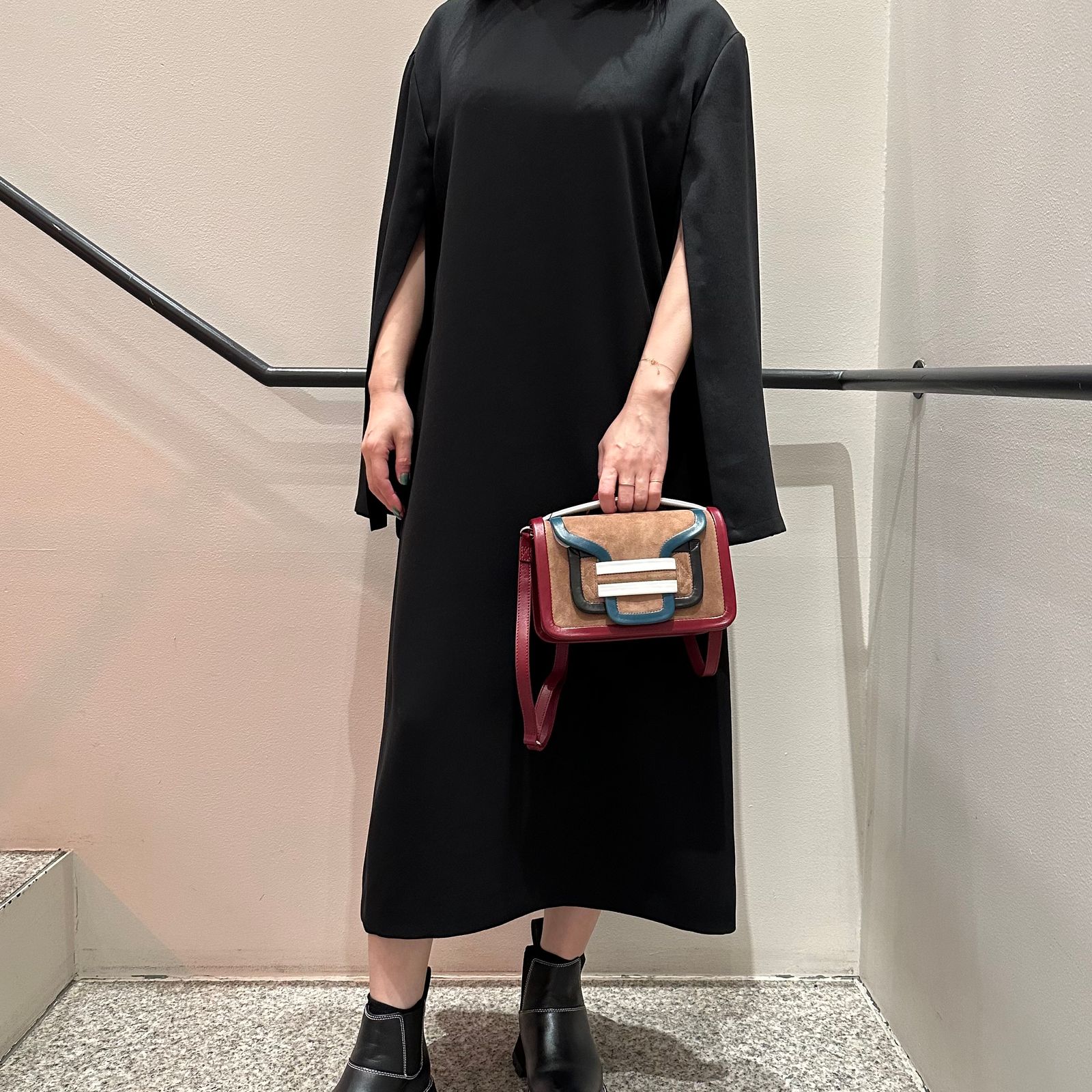 Alpha hand bag / ハンドバッグ / ショルダーバッグ / クラッチバッグ / レザー