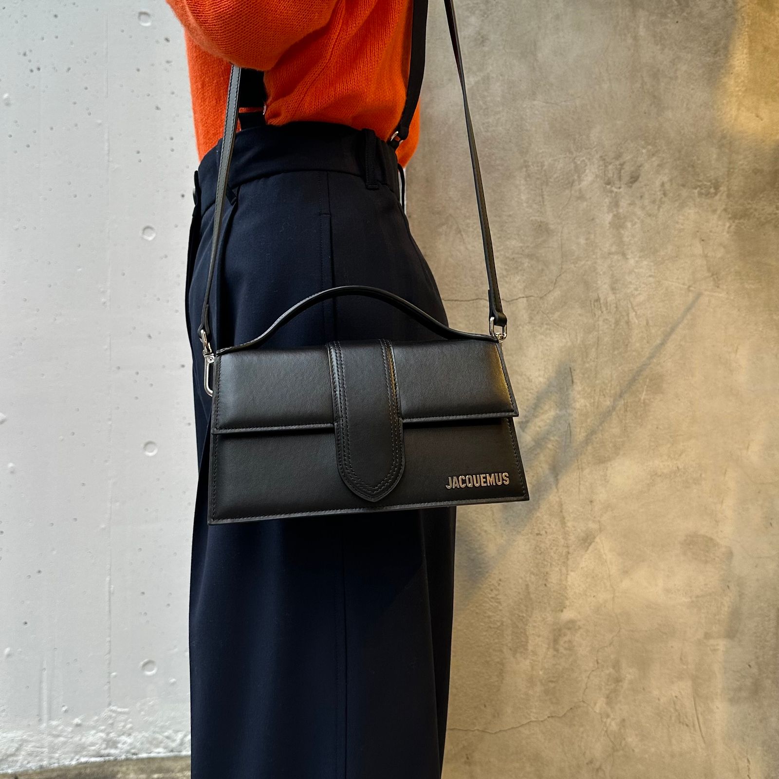 The large Bambino / バンビーノ / ショルダー トートバッグ/ 2way / ブラック / ユニセックス / 24aw
