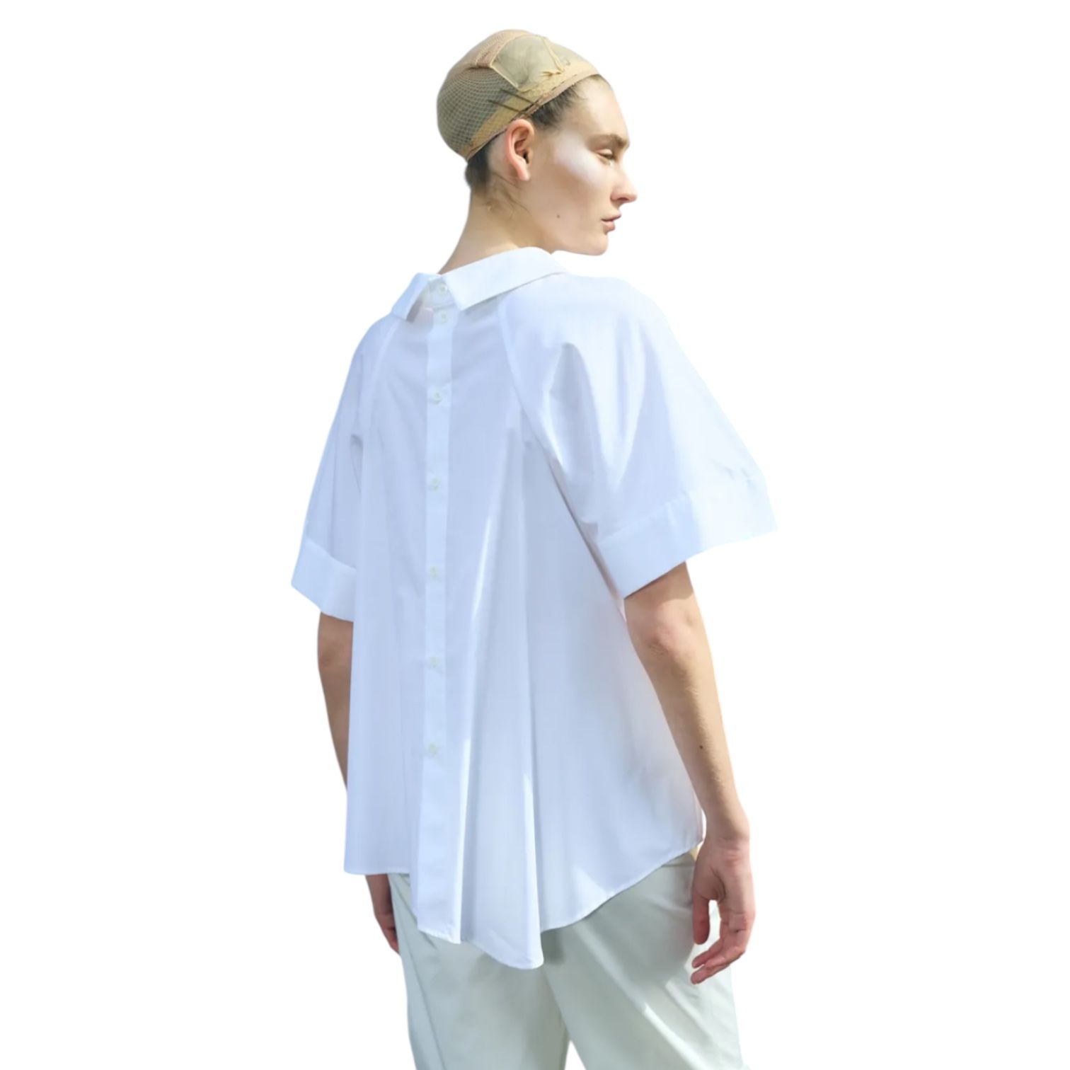 HIGH-NECK BLOUSE ハイネックブラウス / ホワイト / 2025AW new