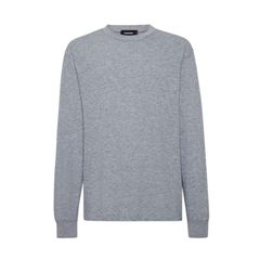 Wash Loose Fit D2 Milano Long Sleeve T-Shirt / スウェットシャツ / グレー / 2025SS NEW