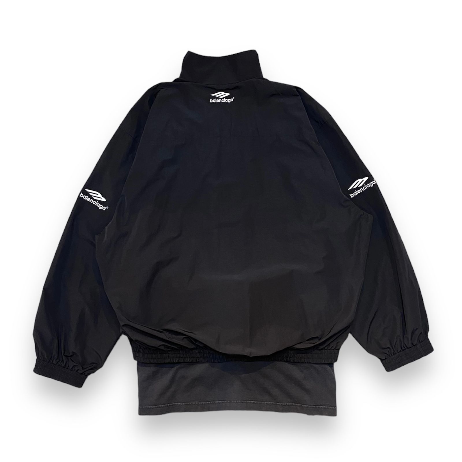 BALENCIAGA - 3B SPORTS ICON TRACKJACKET /ブラック/トラック 