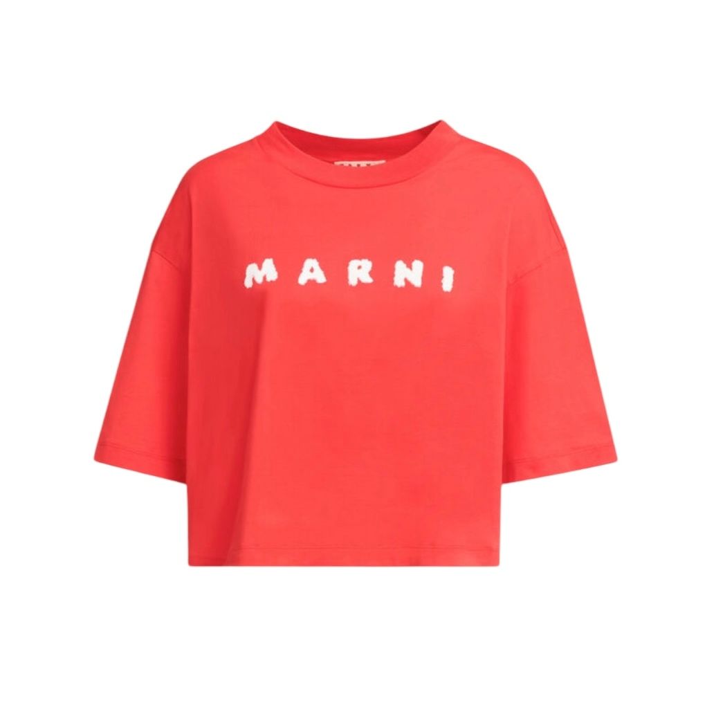 クロップドTシャツ / ボクシーTシャツ / レッド / 25SS new