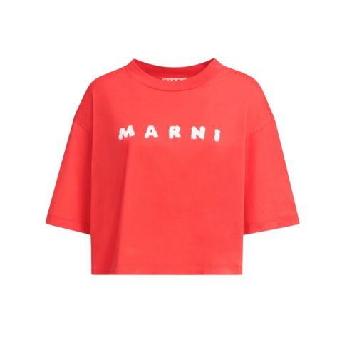 クロップドTシャツ / ボクシーTシャツ / レッド / 25SS new