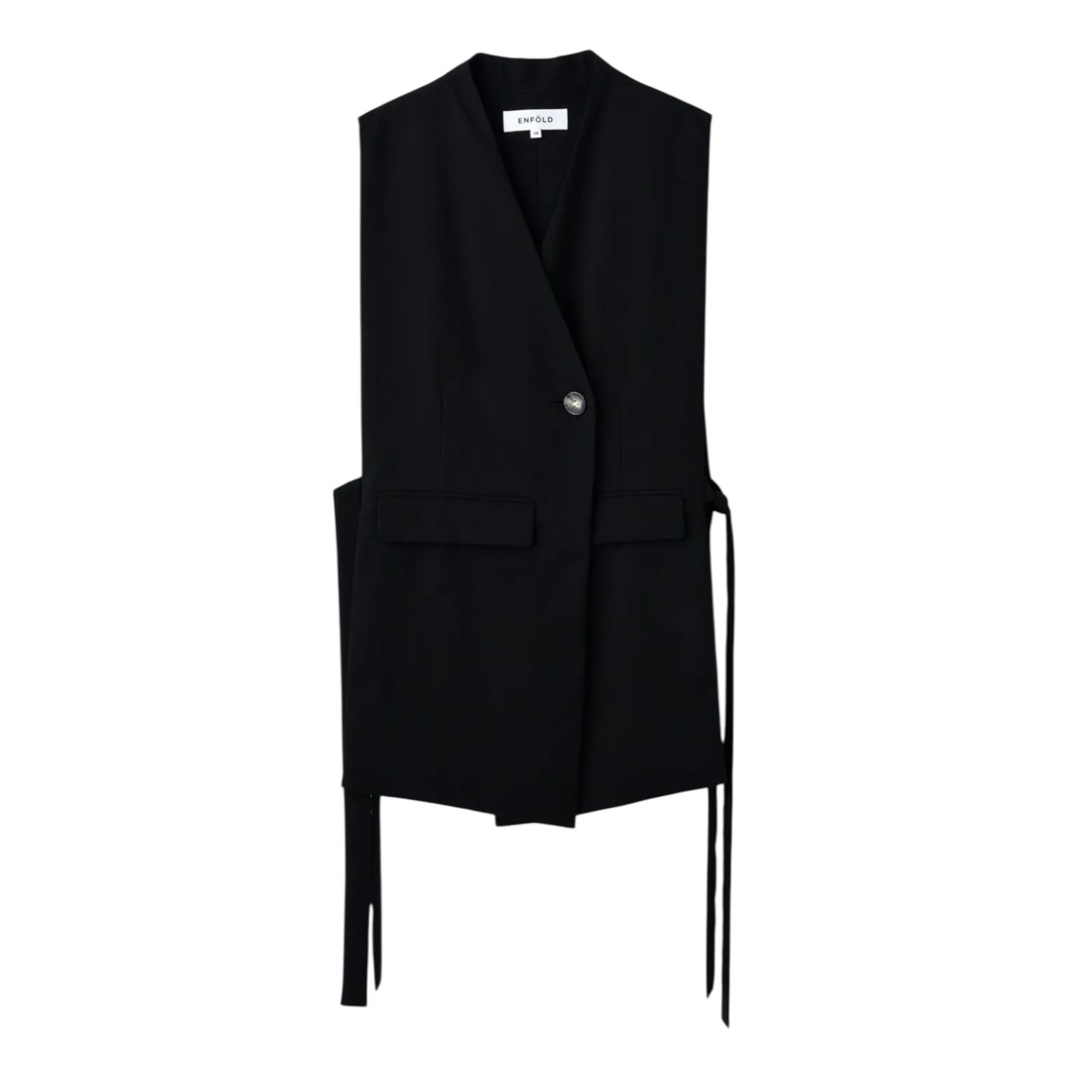 ENFOLD ベスト 25SS 今季 25SS】ENFOLD エンフォルド / CAPE VEST / ベスト | TRENT