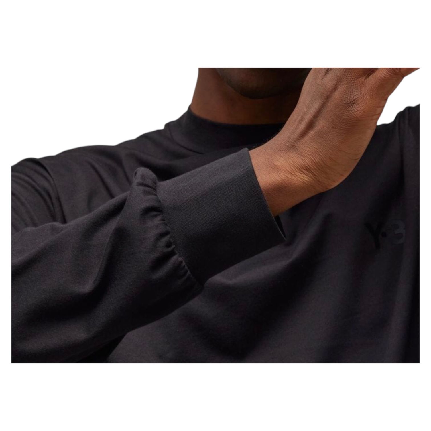 Y-3 MOCK NECK TEE/ 24AW  NEW