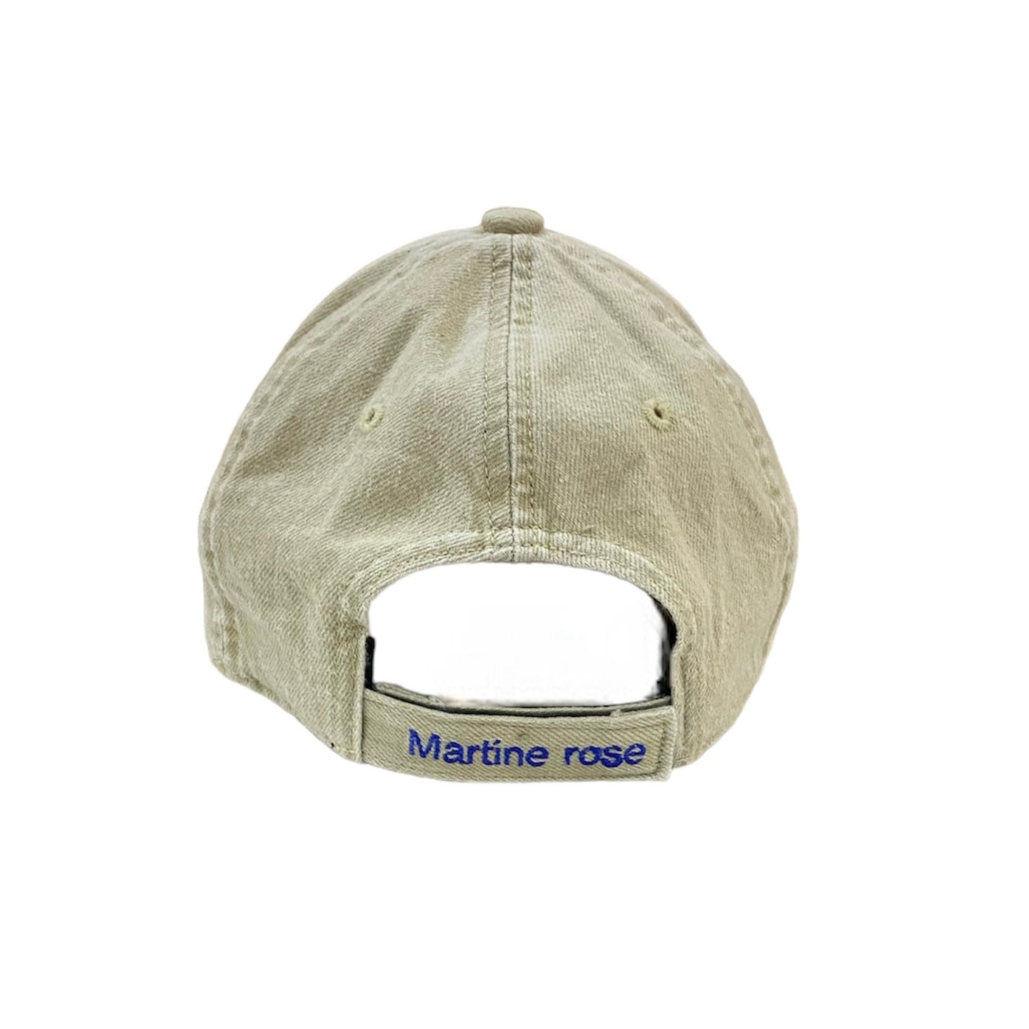 MARTINE ROSE CUT PEAK CAP 24ss キャップ - 帽子