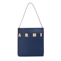 Museo スモールホーボーバッグ マルニロゴ入り / ブルー / レザー製 / ウィメンズ / 25SS new