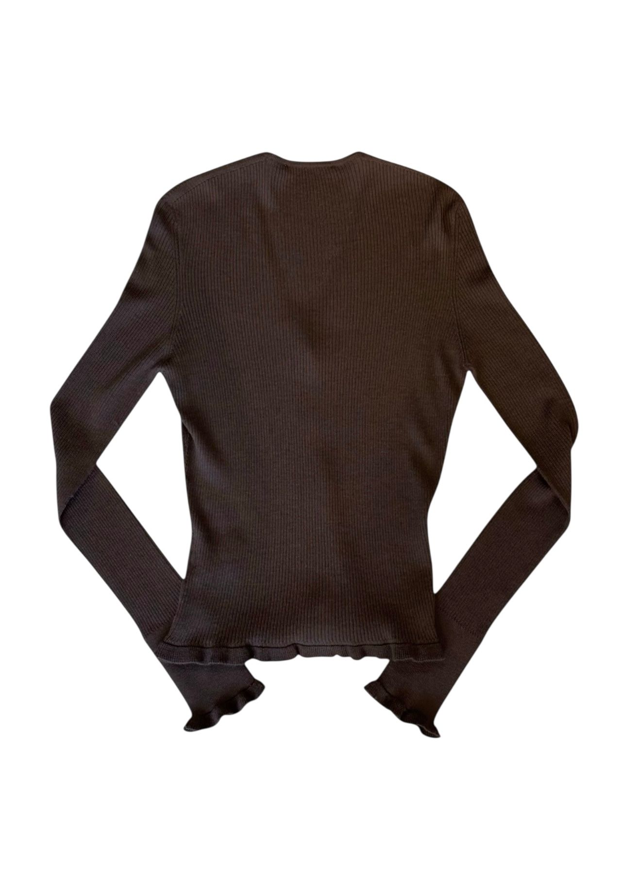 BENTLEY CARDIGAN ベントレーカーディガン / シームレスニット / ブラウン / 2025aw