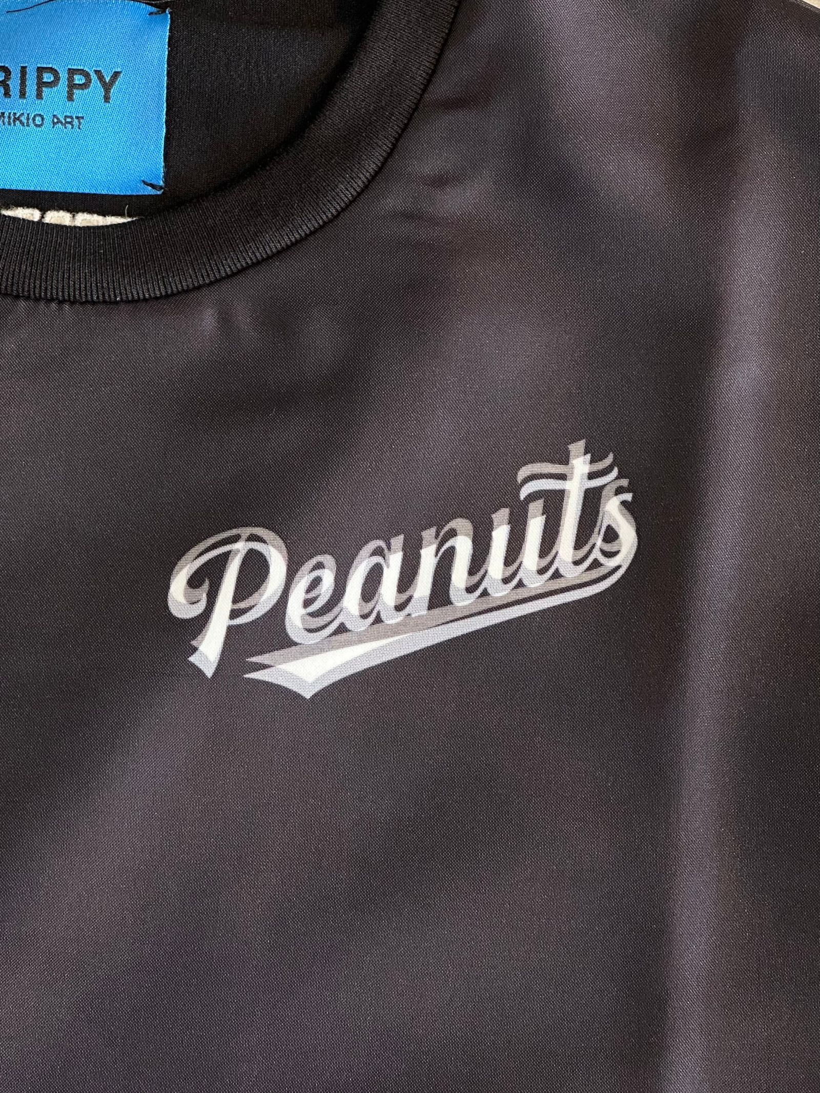 SNOOPY TR-098 3DプリントTシャツ/ スヌーピー/ BLACK/ 2026SS NEW