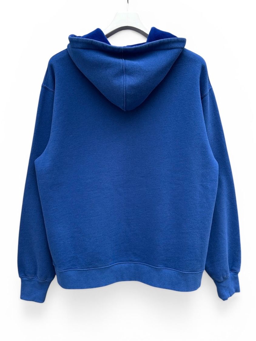 MATTHEW/ マシューMウィリアムズ/ OVER DYE BLUE MELANGE ZIP HOODIE/ HAN/ 2026SS NEW