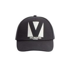 Vロゴ ベースボールキャップ / コットン / ブラック / ユニセックス / 2025ss new