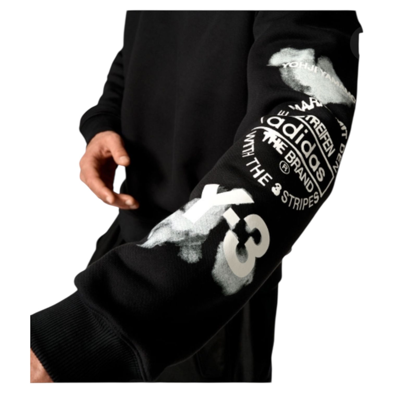 Y-3 GRAPHIC CREW SWEAT 2025AW NEW
