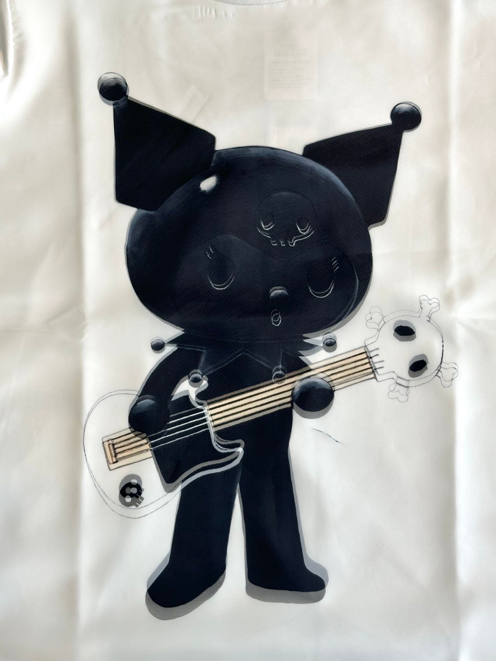 KUROMI TR-097 3DプリントTシャツ/ クロミ/ WHITE/ 2026SS NEW