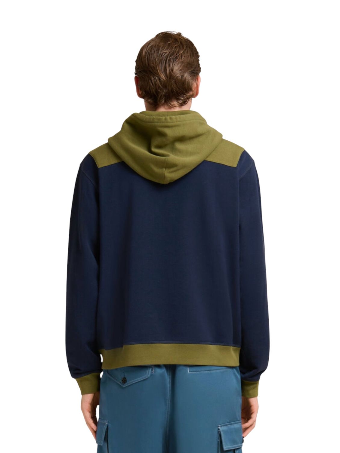 コントラストアクセント ディープブルー/ フーディー/ 2026SS NEW