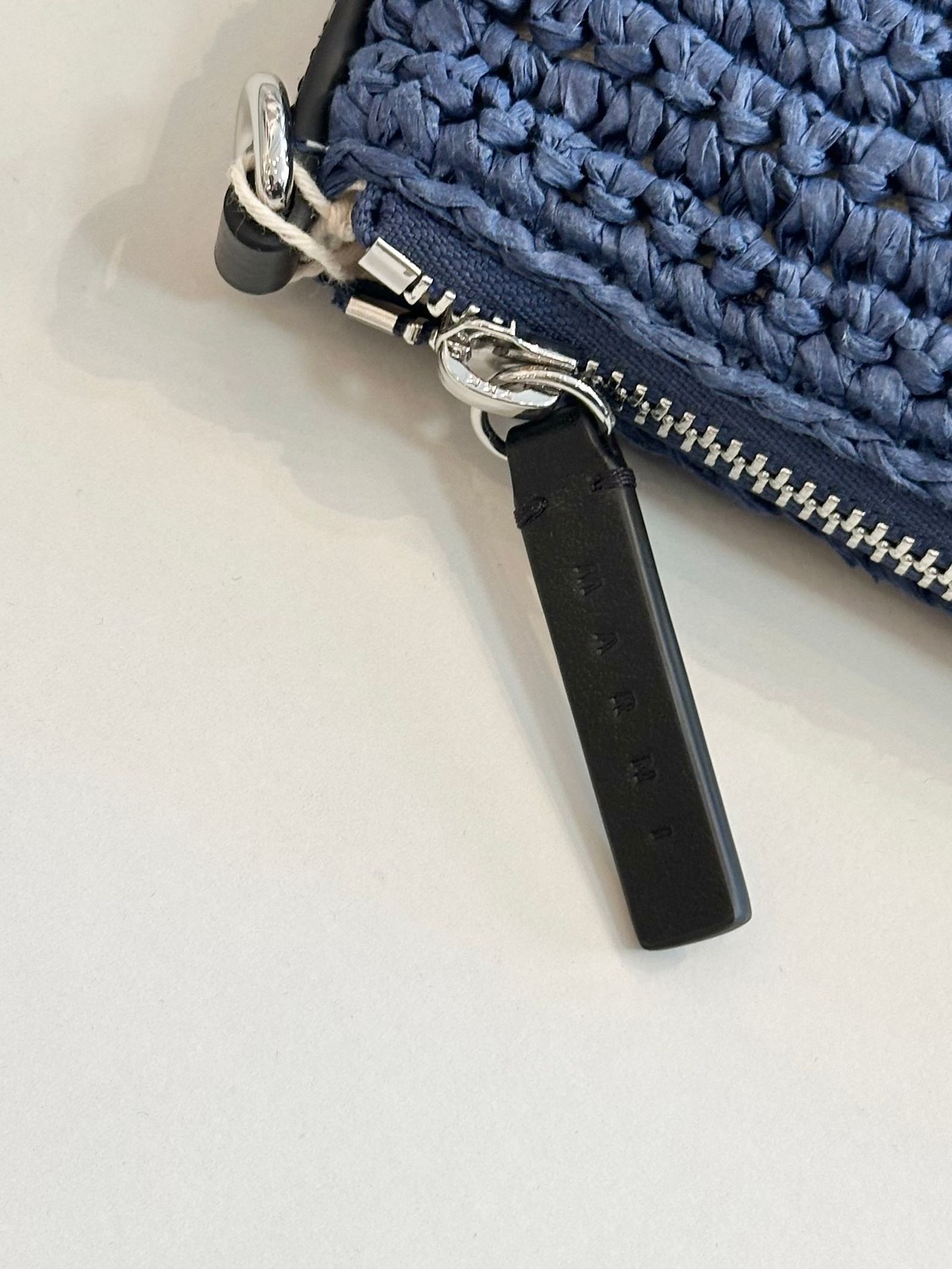 ツートンラフィア/ロゴ入り/ミニショルダーバッグ/ 2026SS NEW