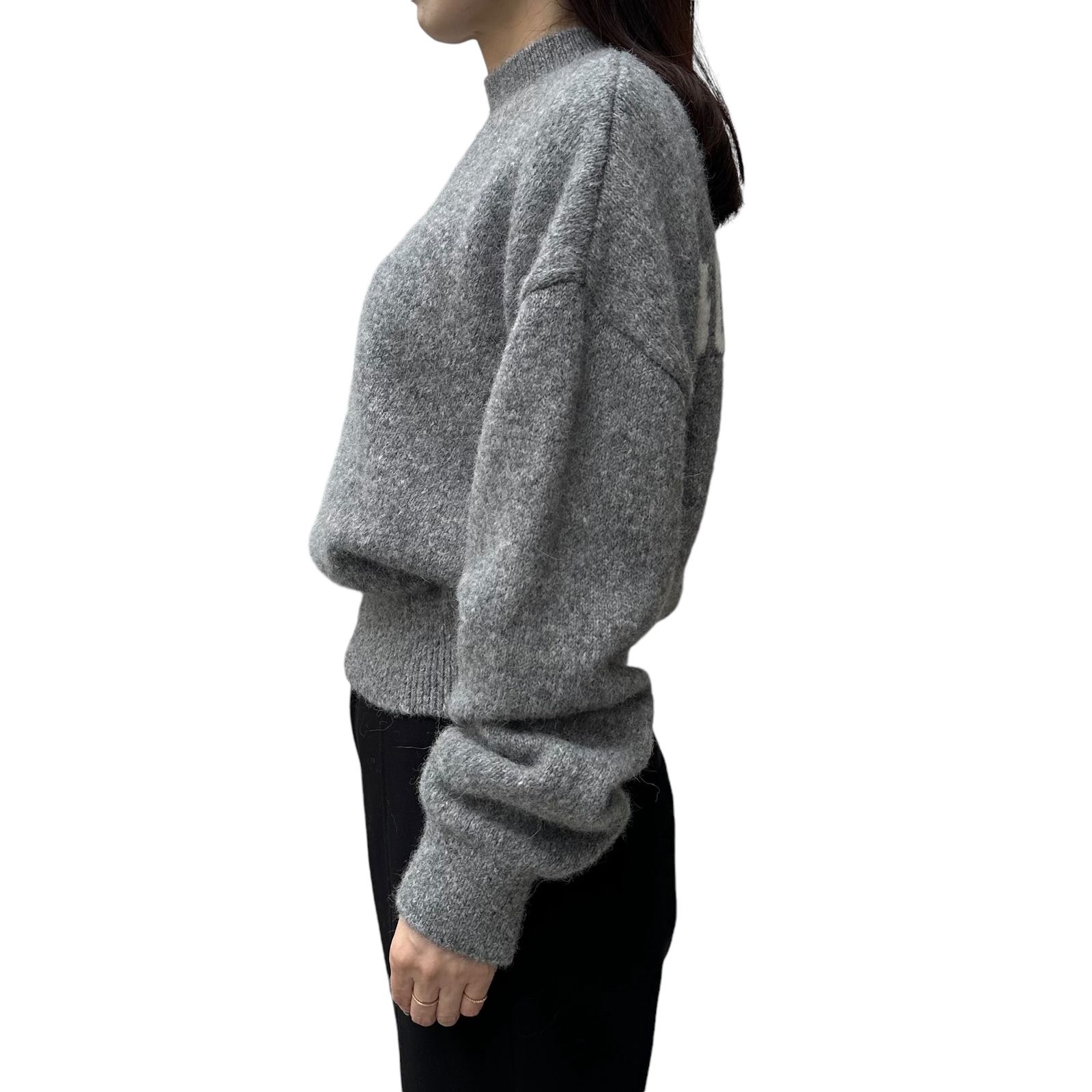 The jacquemus knit ジャックムス ニット / グレー / 24AW