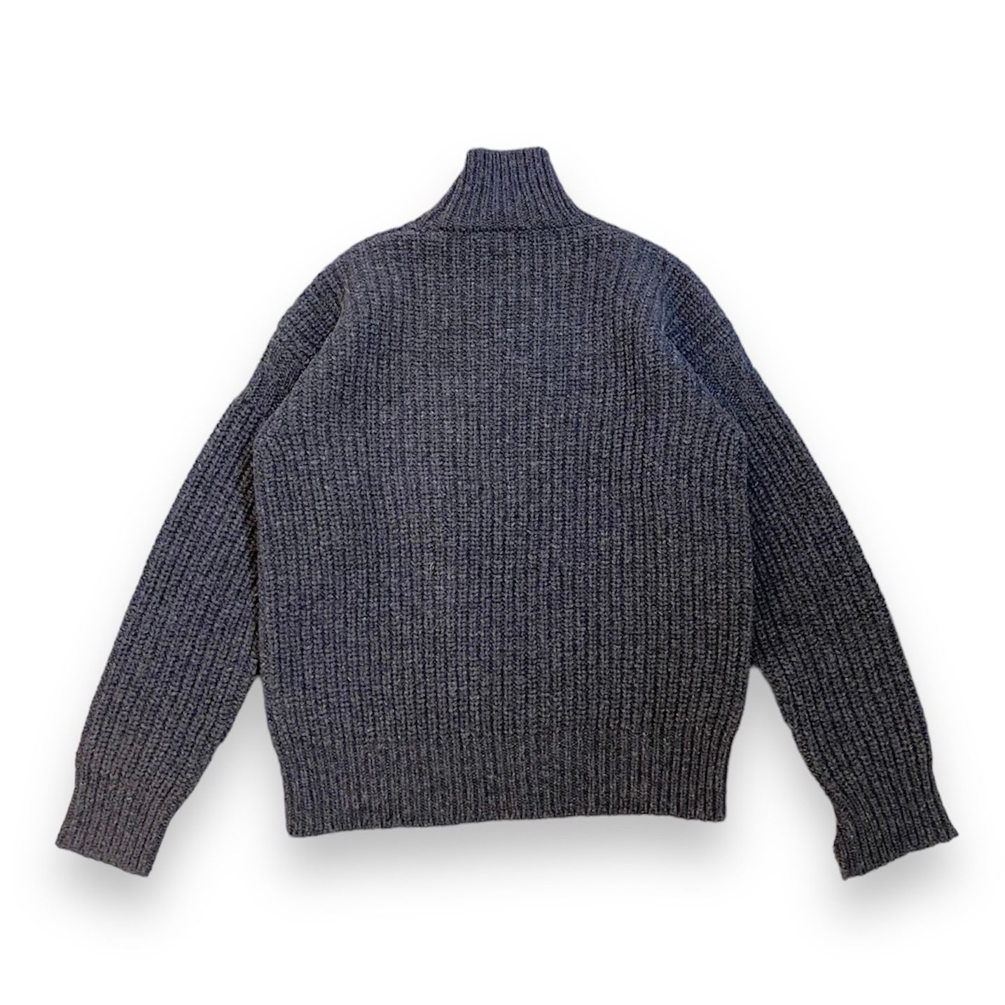 MARNI マルニ 22AW ダメージ加工 コットンニット ロゴ刺繍 48