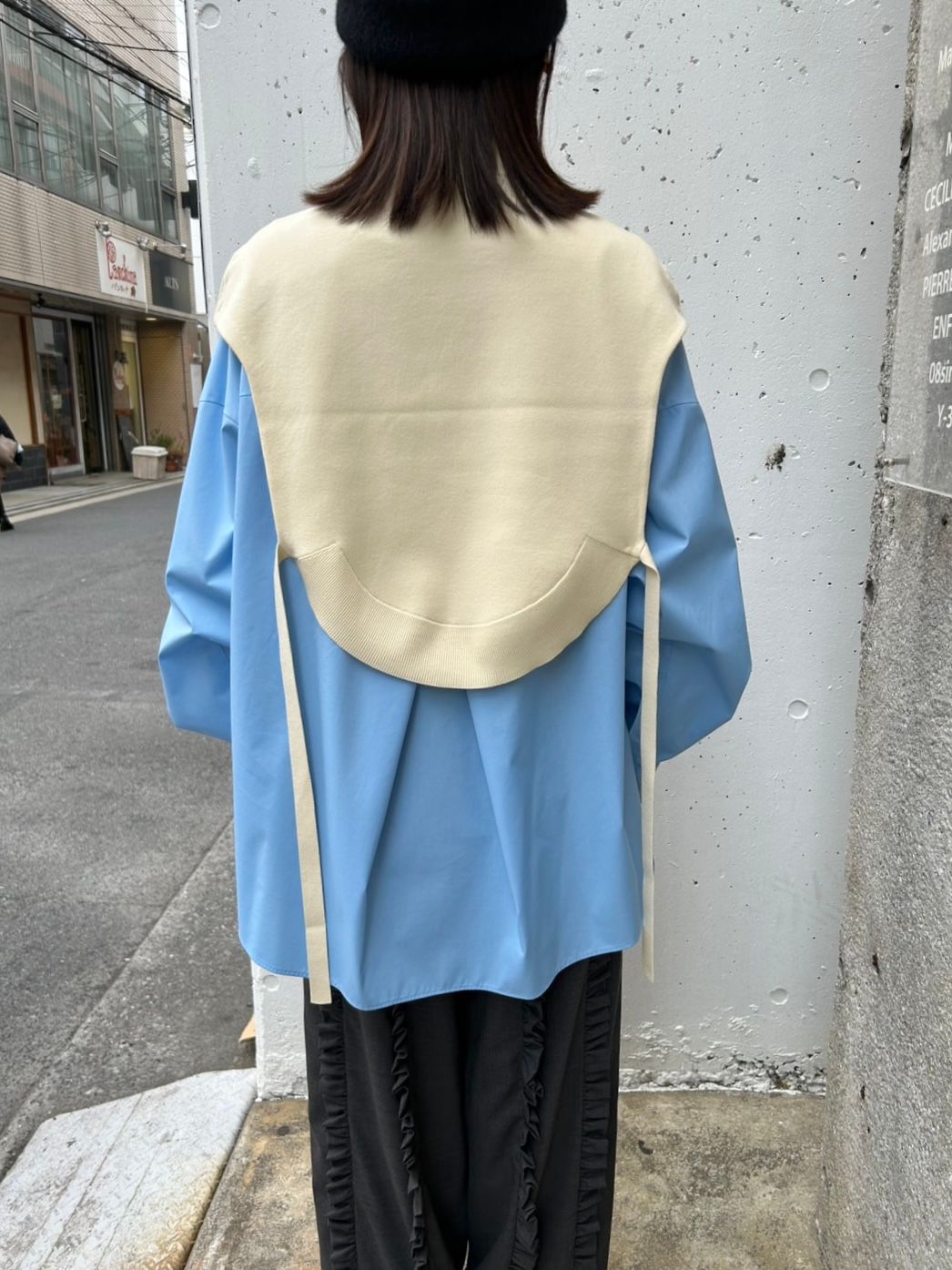 ROUND VEST / ニットベスト / アイボリー / 2026SS new