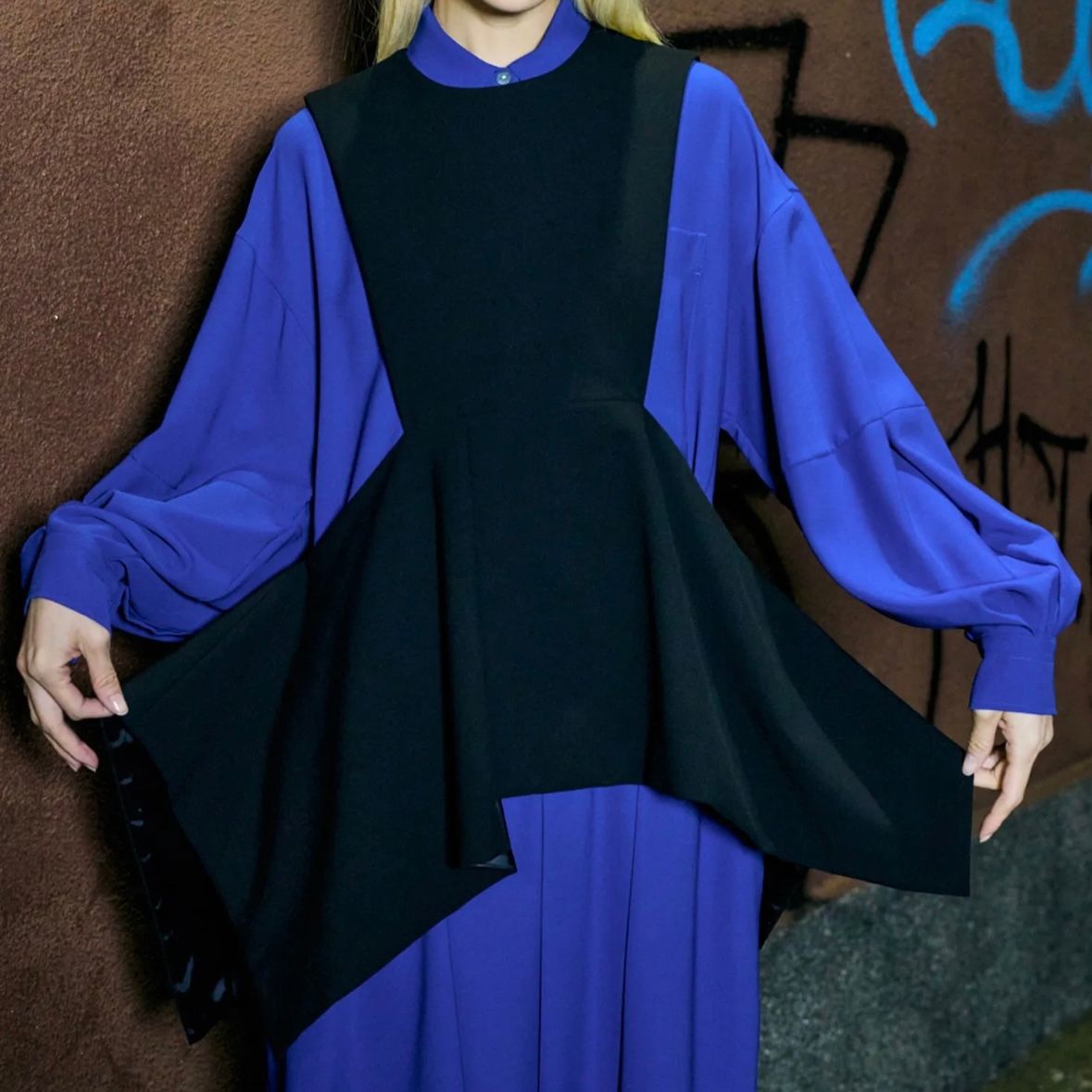 DRAPE VEST / ベスト / ダークネイビー / 2025SS new