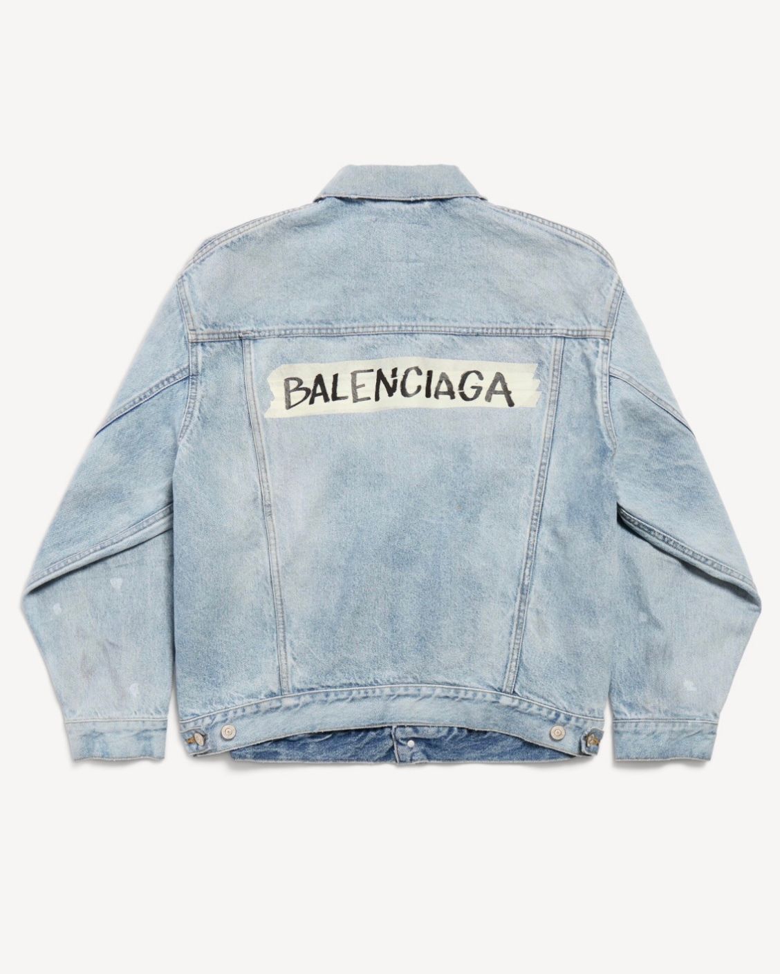 ダーティーエフェクト デニムジャケット レギュラーフィット / ウィメンズ / ウェア / デニム / ライトブルー / 2026SS NEW