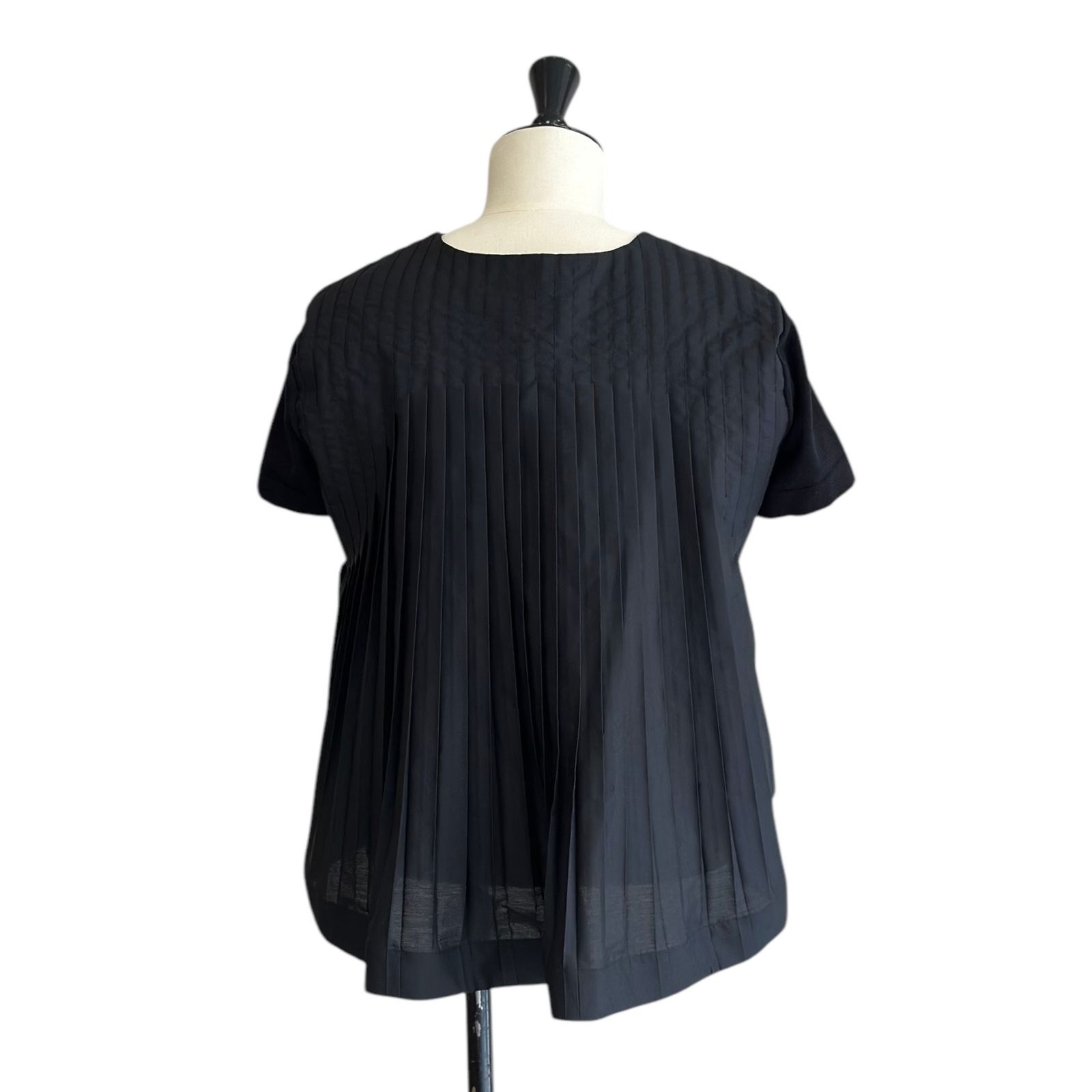 裾フリルTシャツ / ブラック / 2025SS new