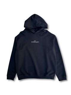 スウェットフーディー/ パーカー/ ブラック/ 2026SS NEW