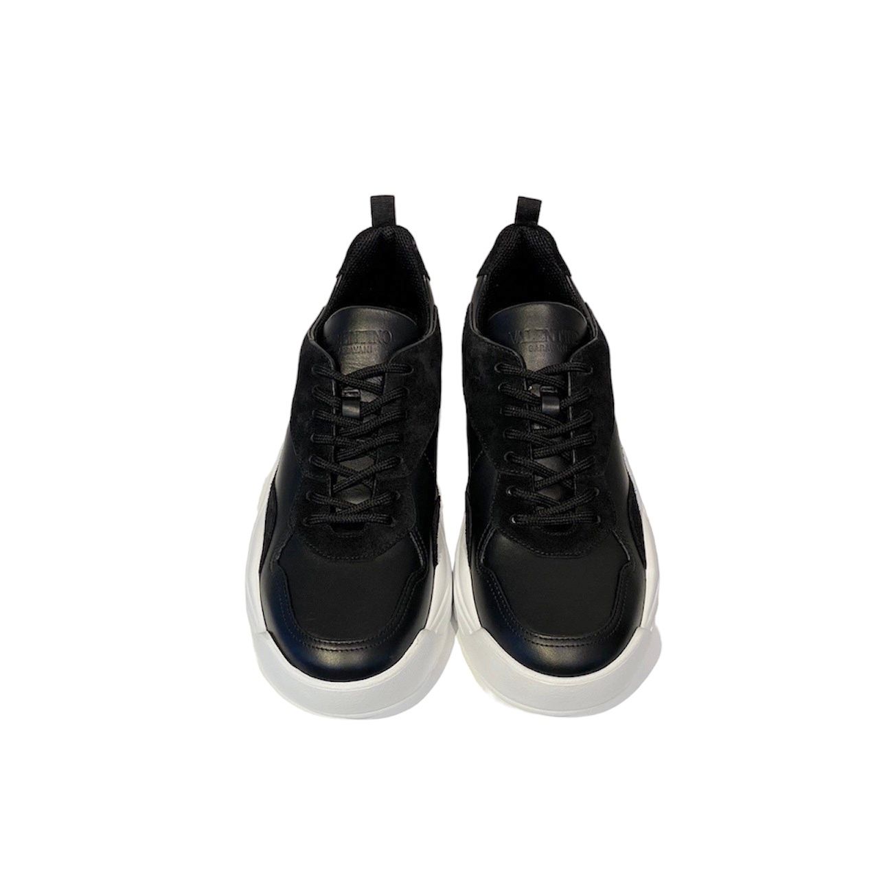 Gumboy calf leather sneaker / メンズ / シューズ / 牛革 / ブラック × ホワイト