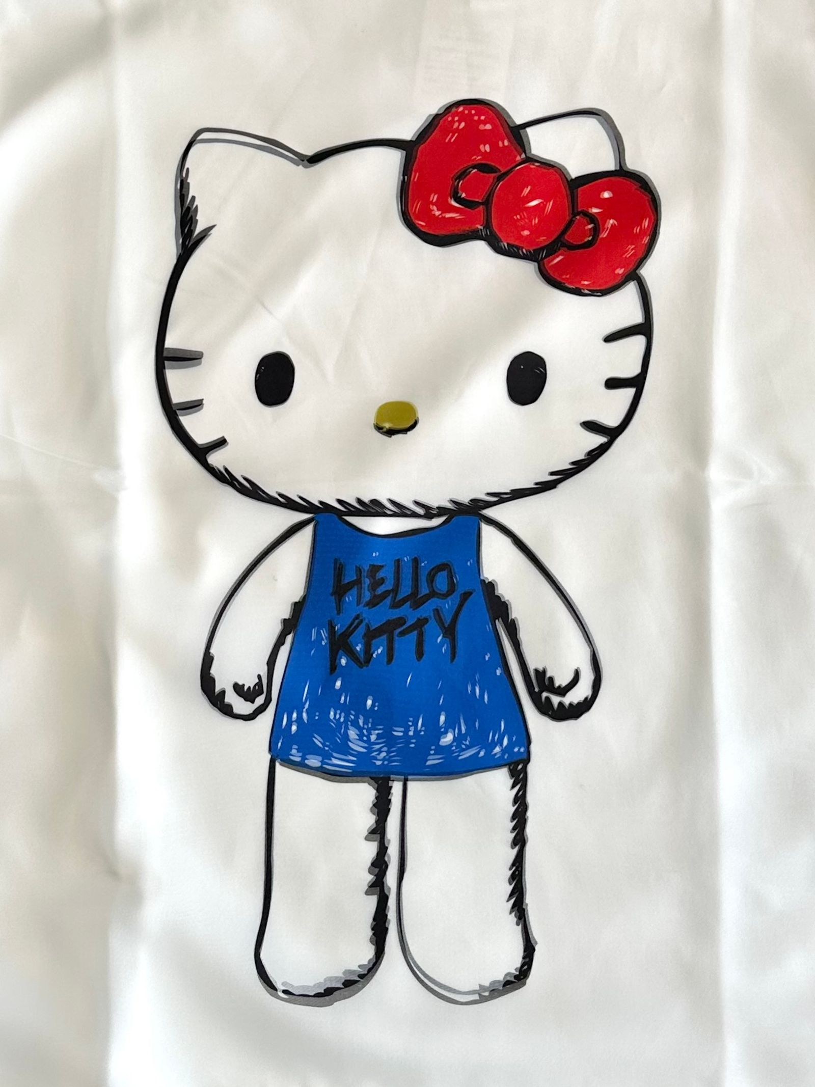 HALLO KITTY TR-094 3DプリントTシャツ/ ハローキティ/ WHITE/ 2026SS NEW