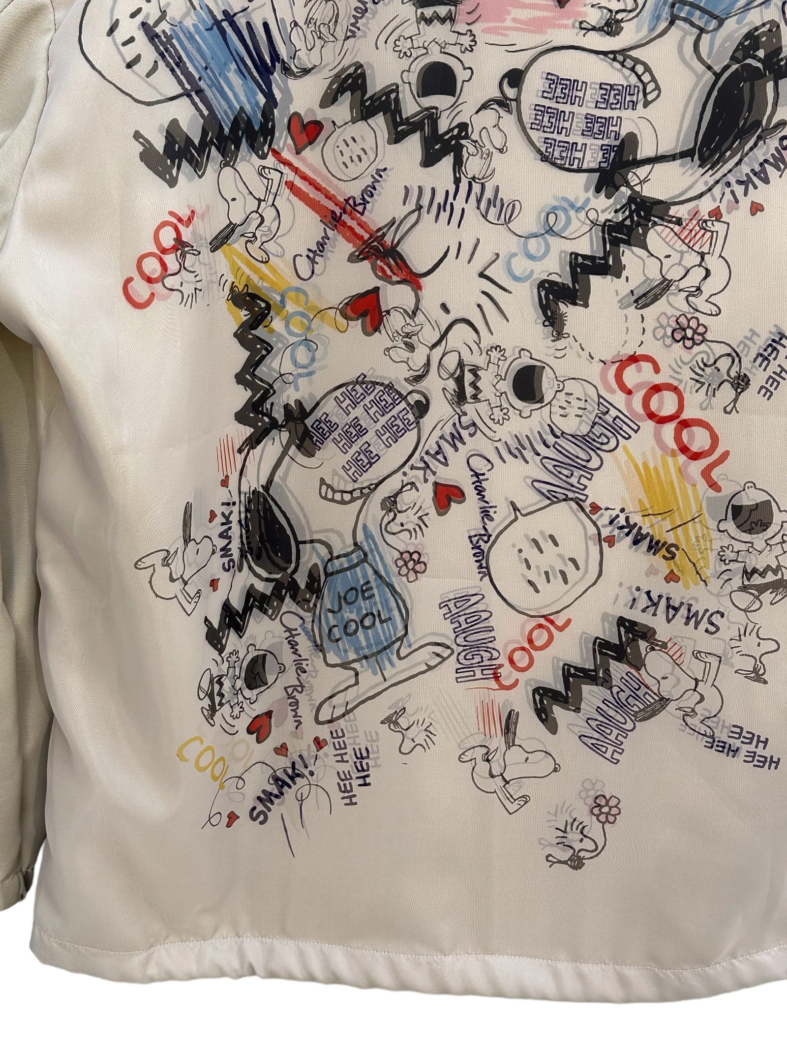 SNOOPY TR-104 3Dコーチジャケット/ スヌーピー/BROWN / 2026SS NEW