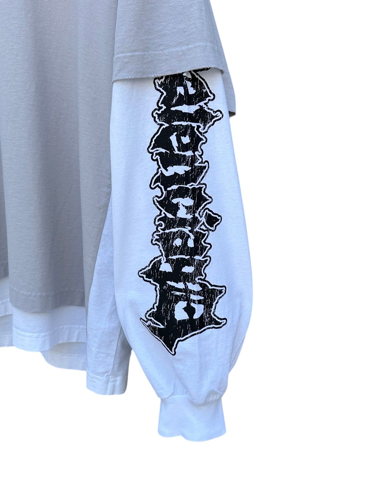 ハイブリッド ダブルtシャツ/ メンズ/ ウェア/ Tシャツ/ ライトグレー/ホワイト/ 2026SS NEW
